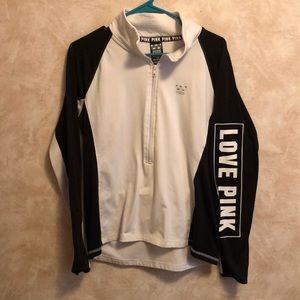 VS PINK Half Zip
